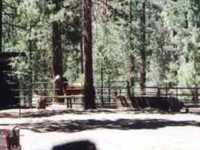 Starvation flats ranch corral and horse pens